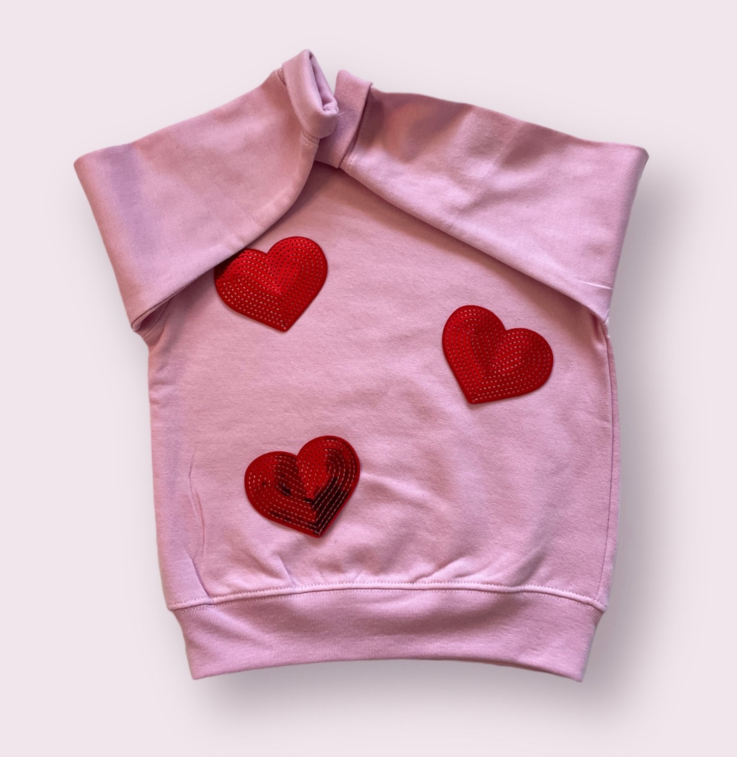 Sequin Heart Patch Toddler Shirt