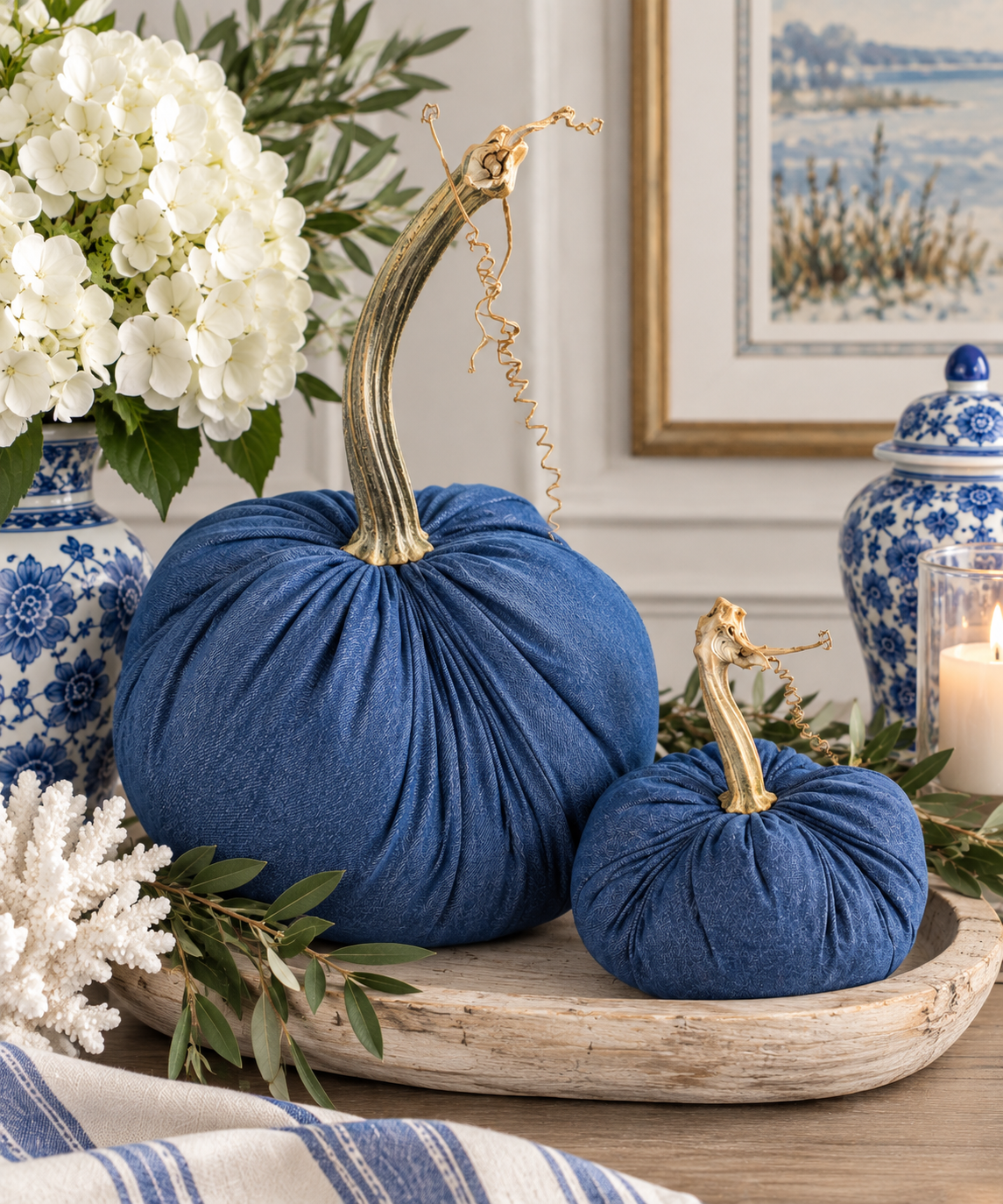 Denim Pumpkin