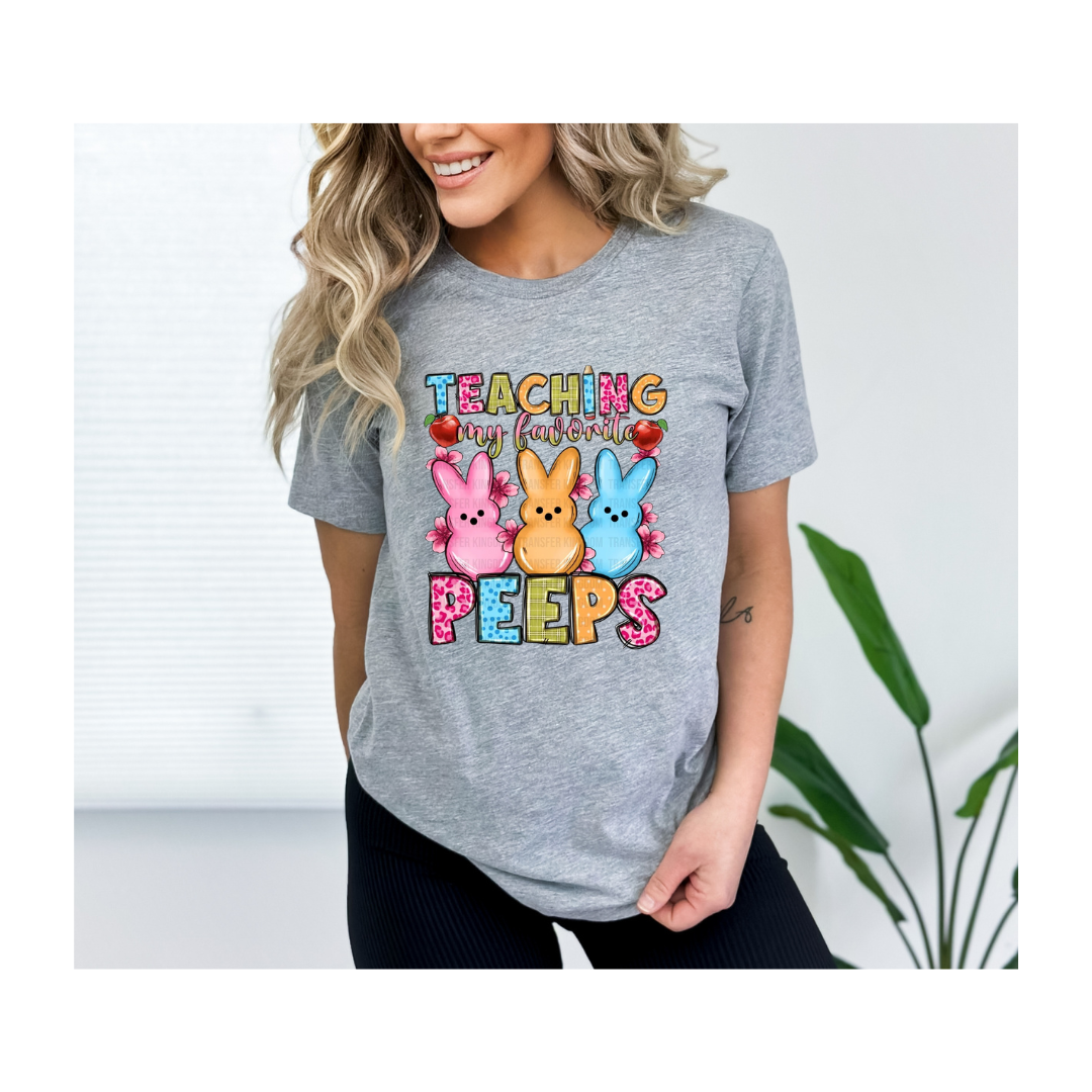 Teacher Easter Peep Shirt