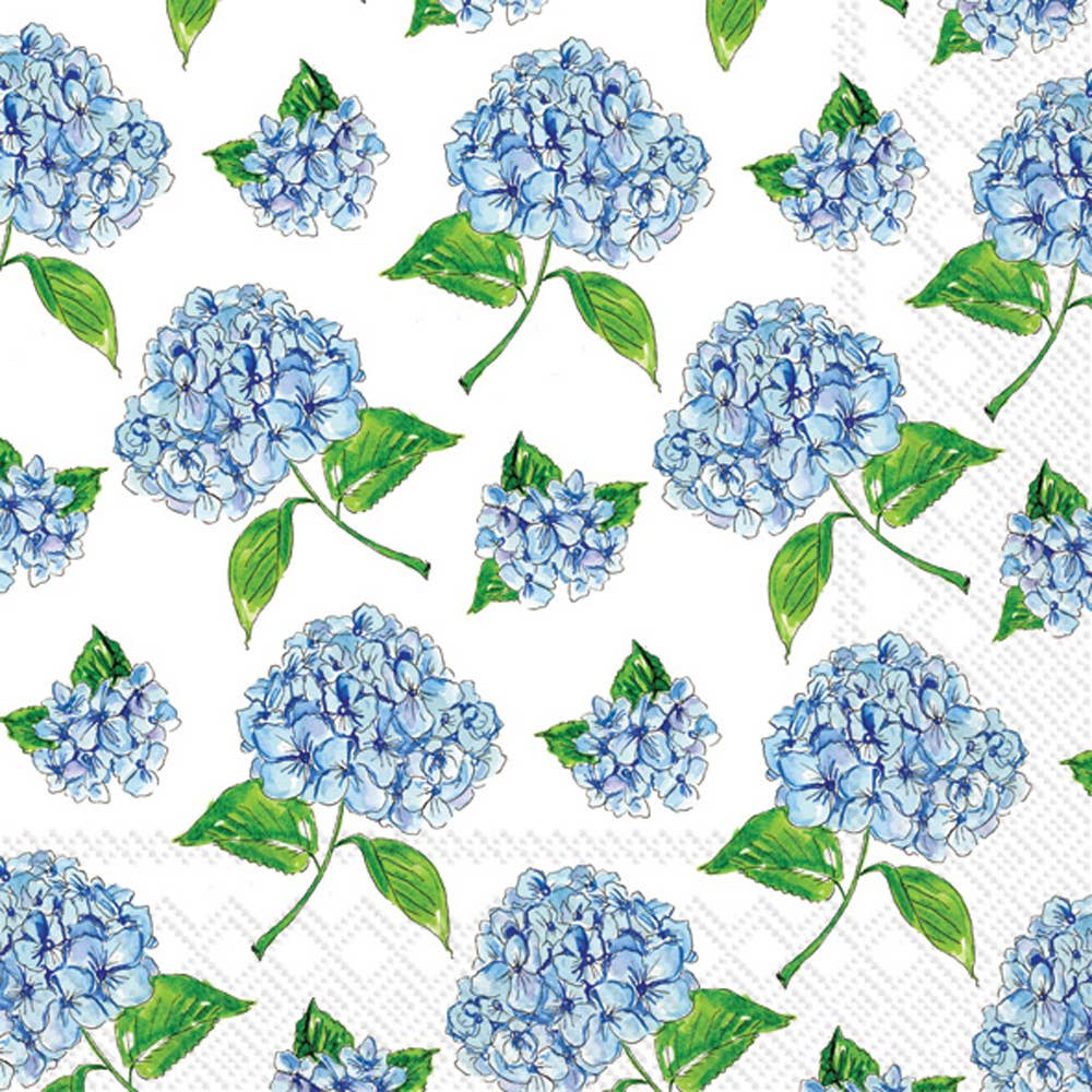 Hydrangea Scatter, Paper Lunch Napkin