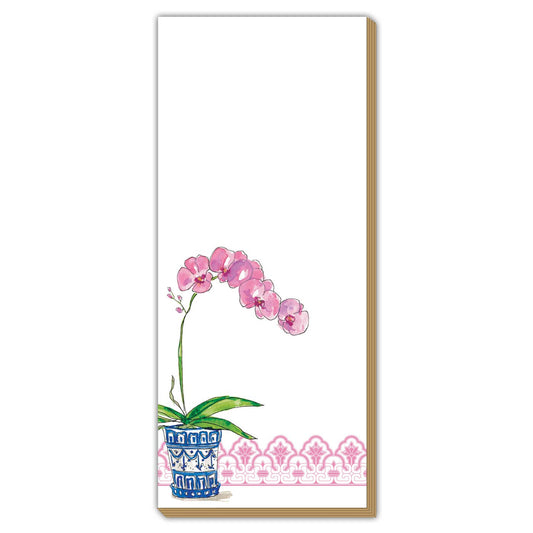 Potted Orchid Notepad