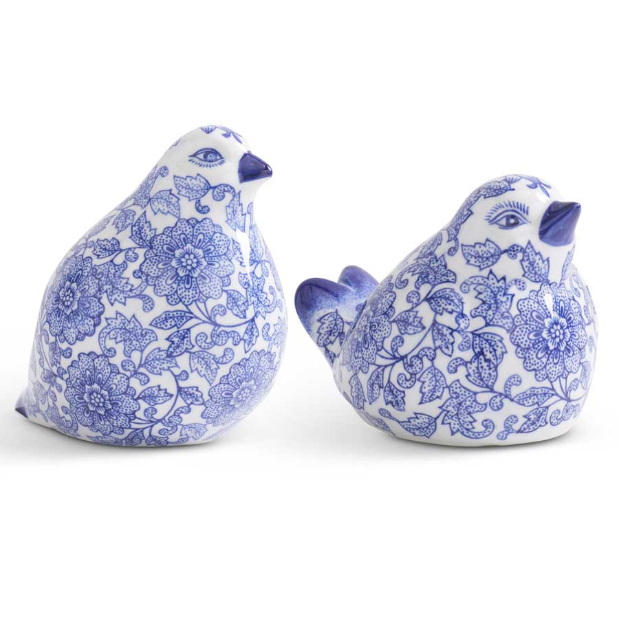 Chinoiserie Porcelain Birds, Sold Individually
