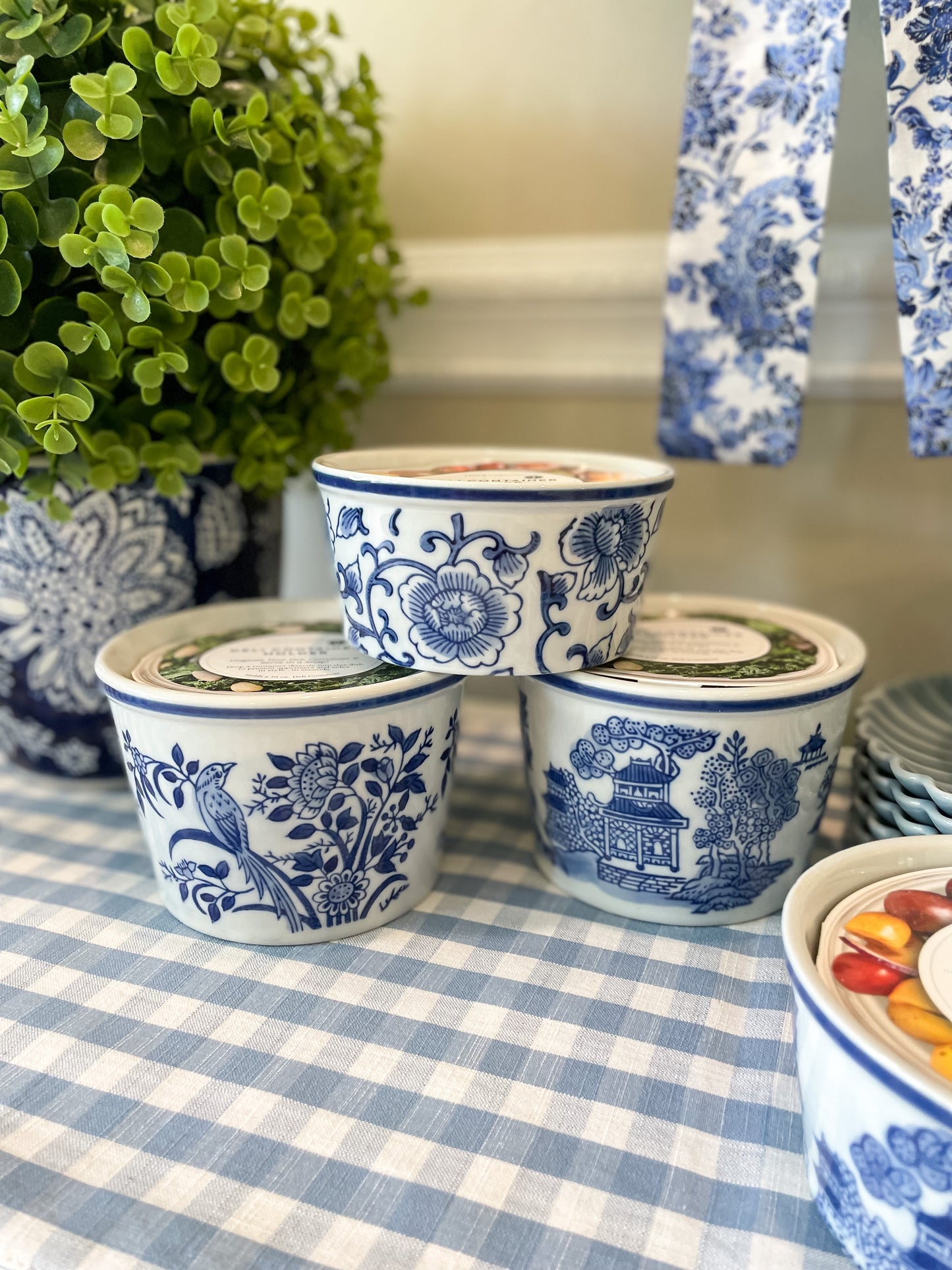 Chinoiserie Deli Container Holders